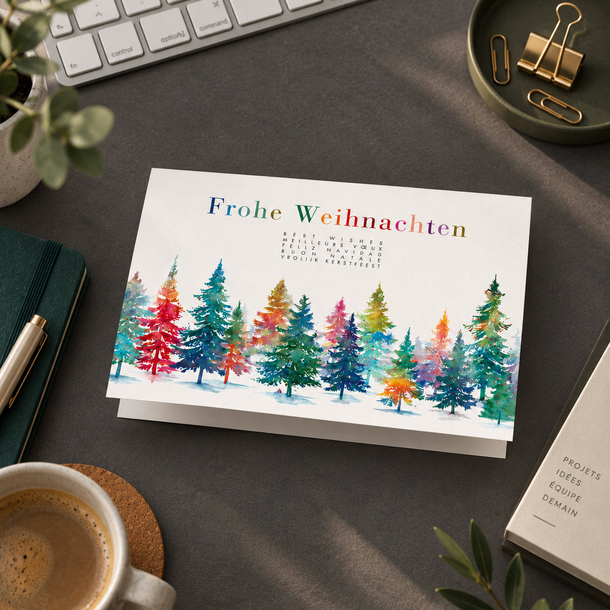 Geschäftliche Weihnachtskarten: Warum sie für Unternehmen wichtig bleiben