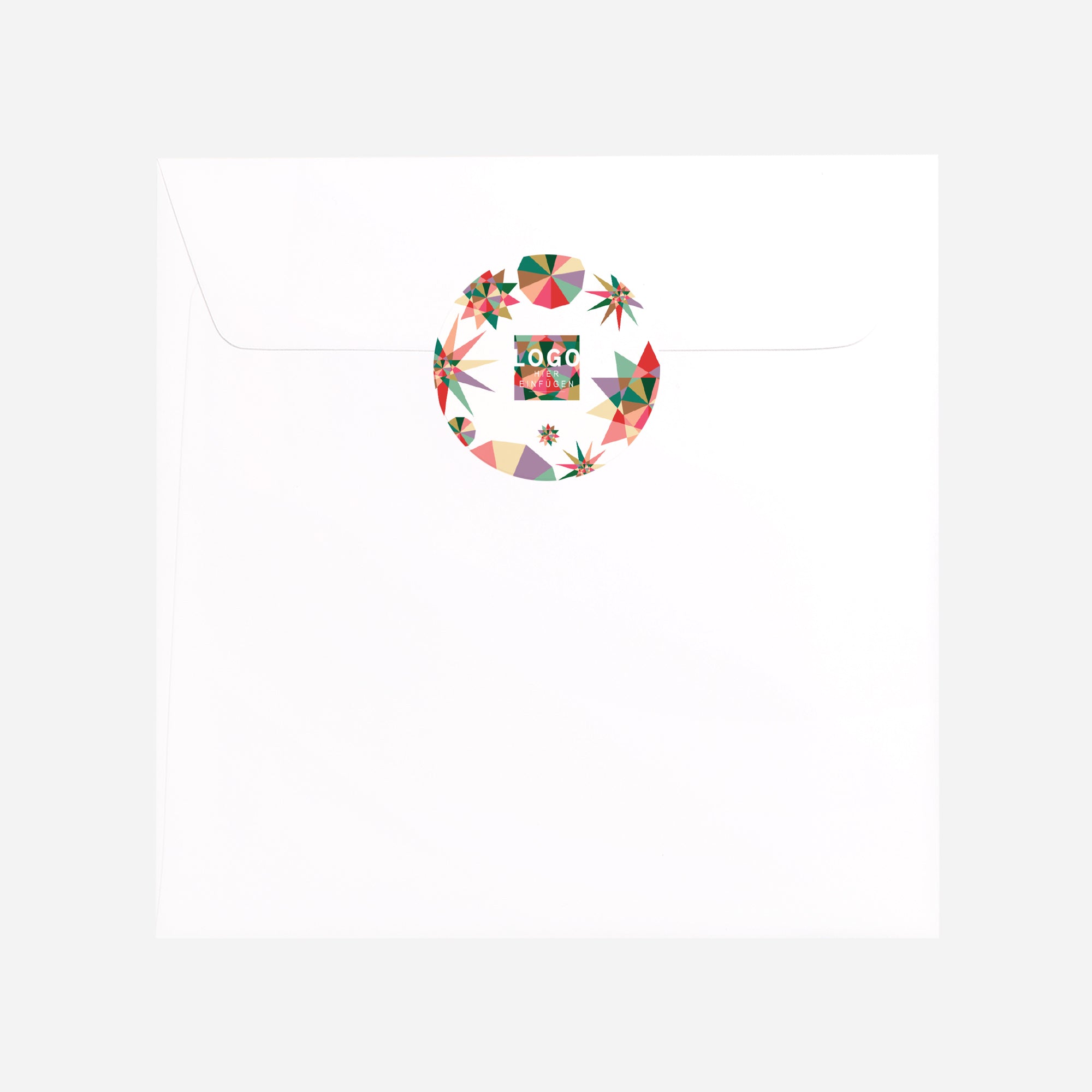 Leuchtender Stern | Sticker • Rund photo N° 3