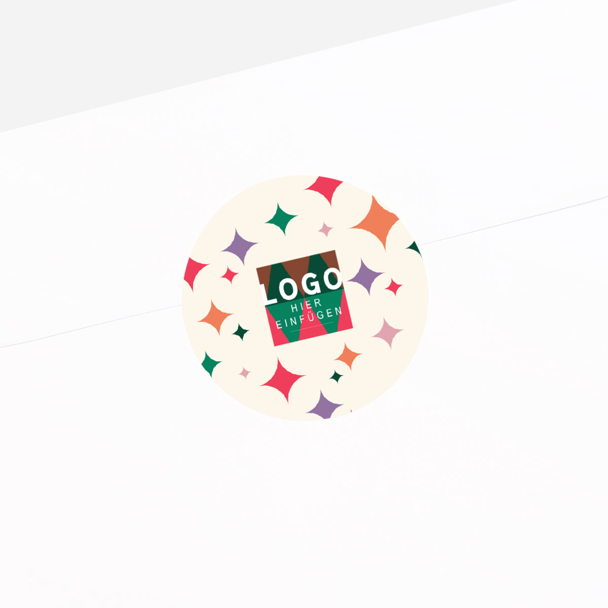 Festliches Funkeln | Sticker • Rund photo N° 2