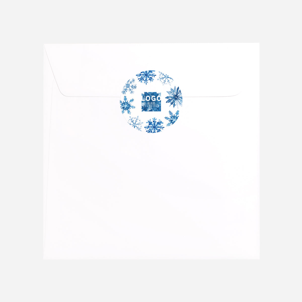 Winterliche Eleganz | Sticker • Rund photo N° 3