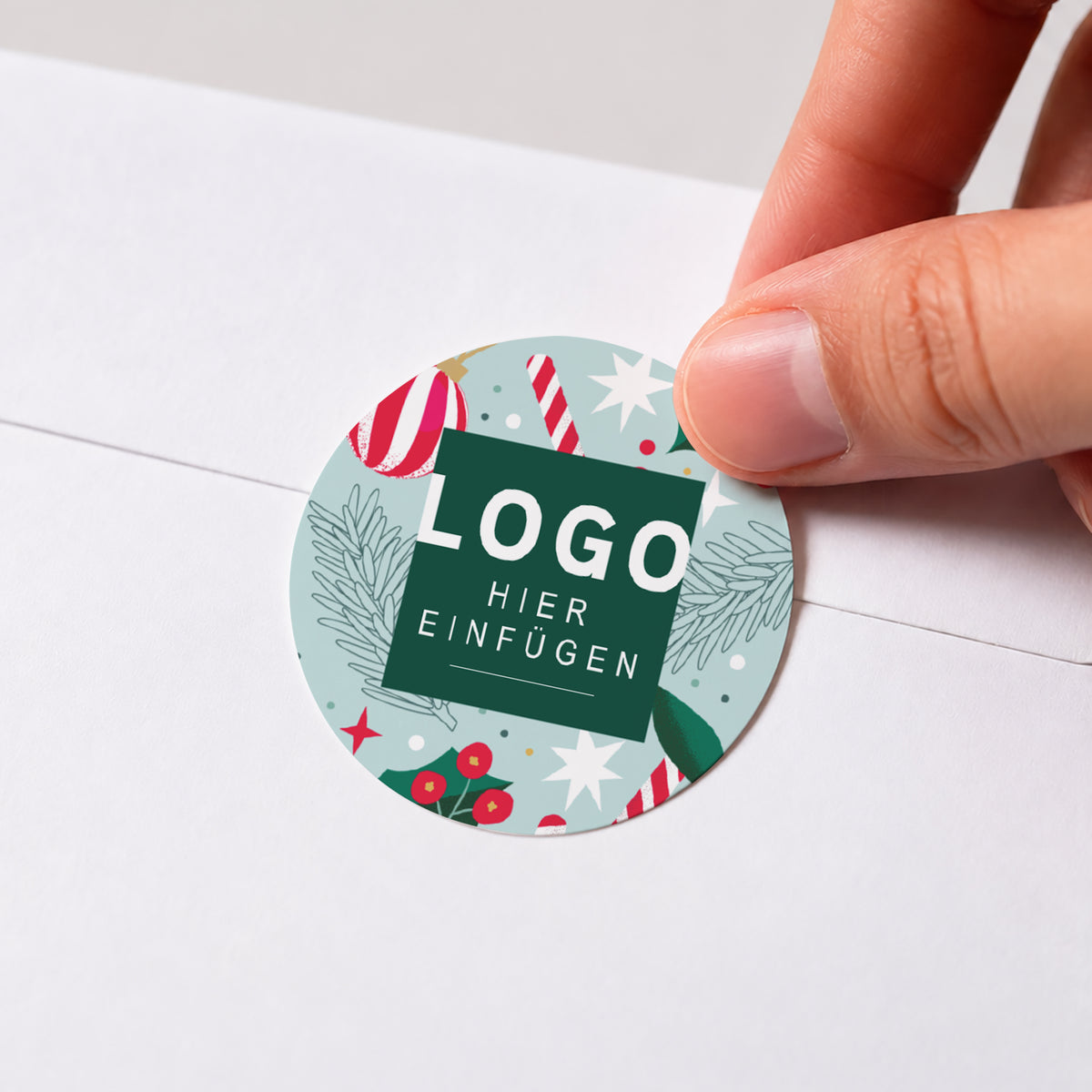 Weihnachtliche Köstlichkeiten | Sticker • Rund photo N° 1