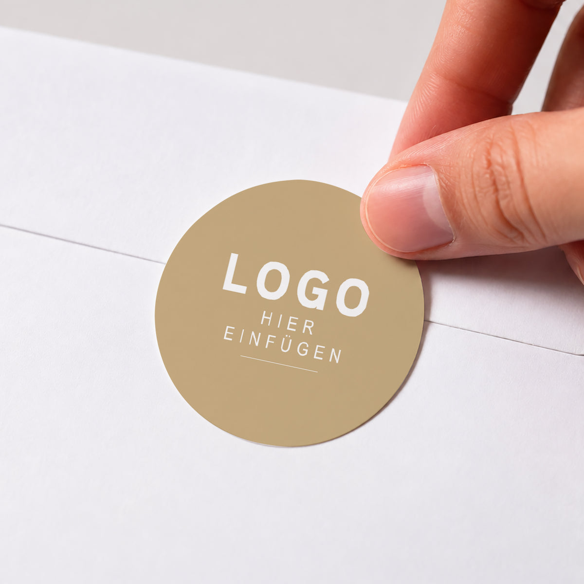 Kostbarer Tannenbaum | Sticker • Rund photo N° 1