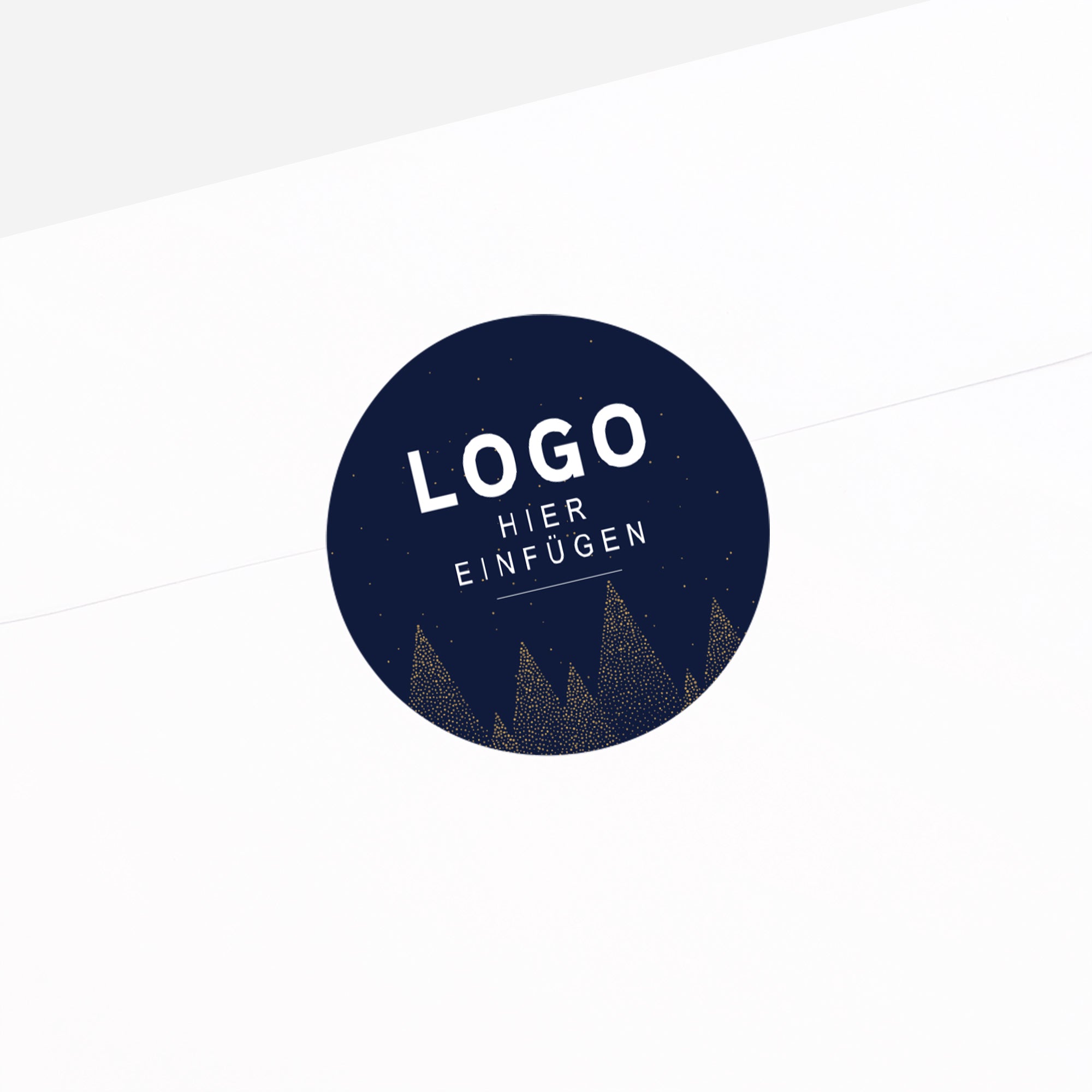 Goldener Wald | Sticker • Rund photo N° 2