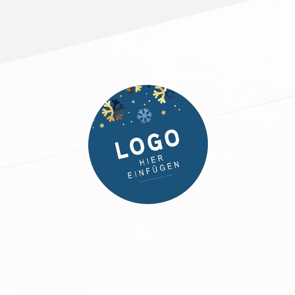 Winterkristalle | Sticker • Rund photo N° 2