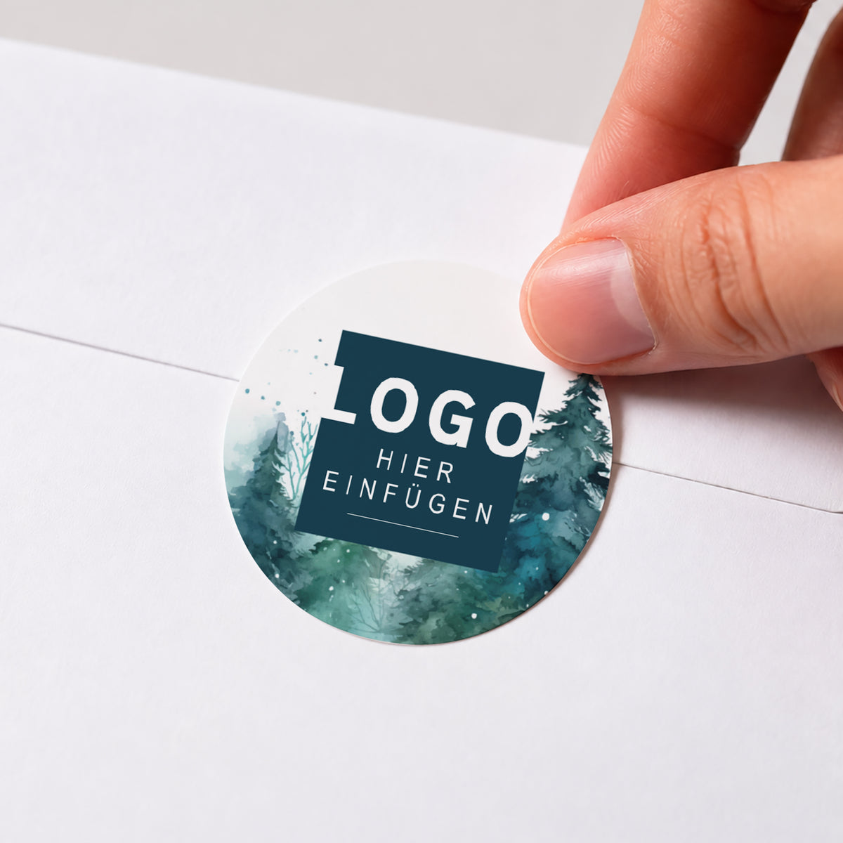 Waldnebel | Sticker • Rund photo N° 1