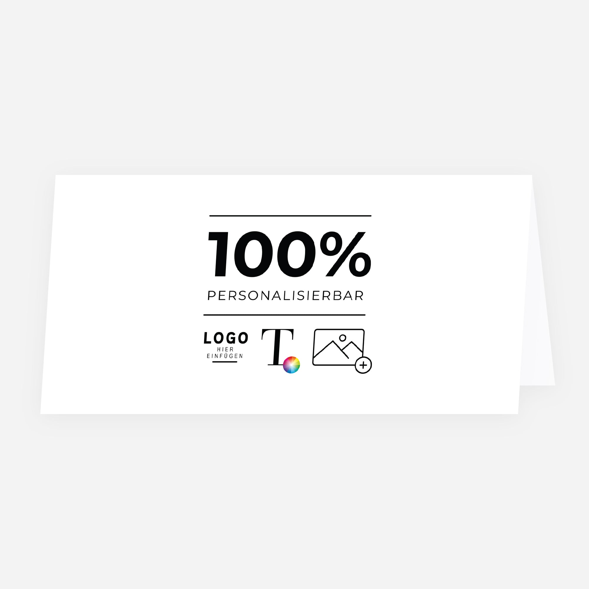 Mach es selbst | Weihnachtskarte • Panorama klappbar photo N° 1