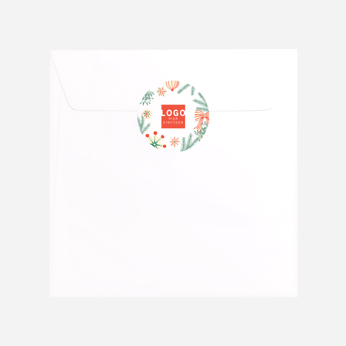 Winterliche Harmonie | Sticker • Rund photo N° 3