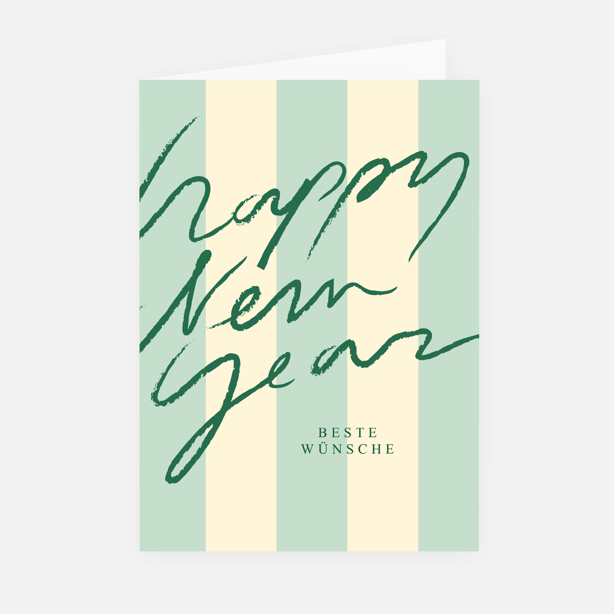 Handschriftliche Wünsche | Weihnachtskarte • Hochformat klappbar photo N° 1