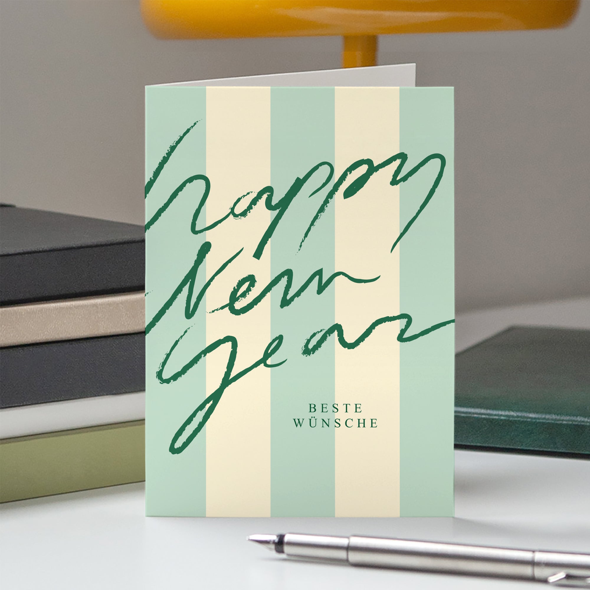 Handschriftliche Wünsche | Weihnachtskarte • Hochformat klappbar photo N° 5