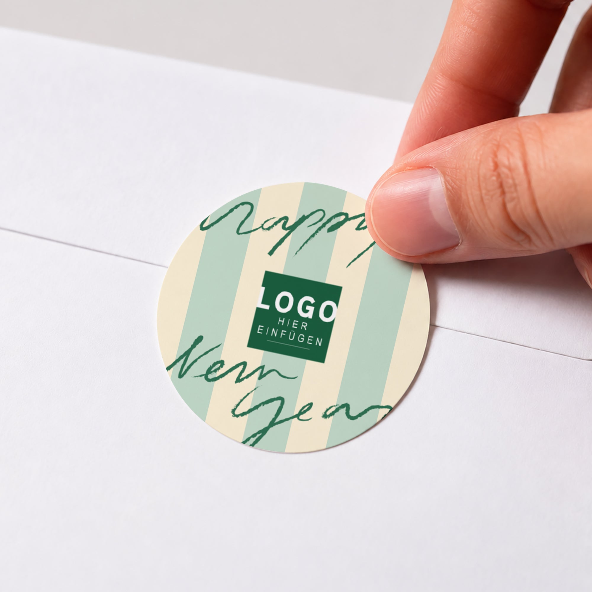 Handschriftliche Wünsche | Sticker • Rund photo N° 1