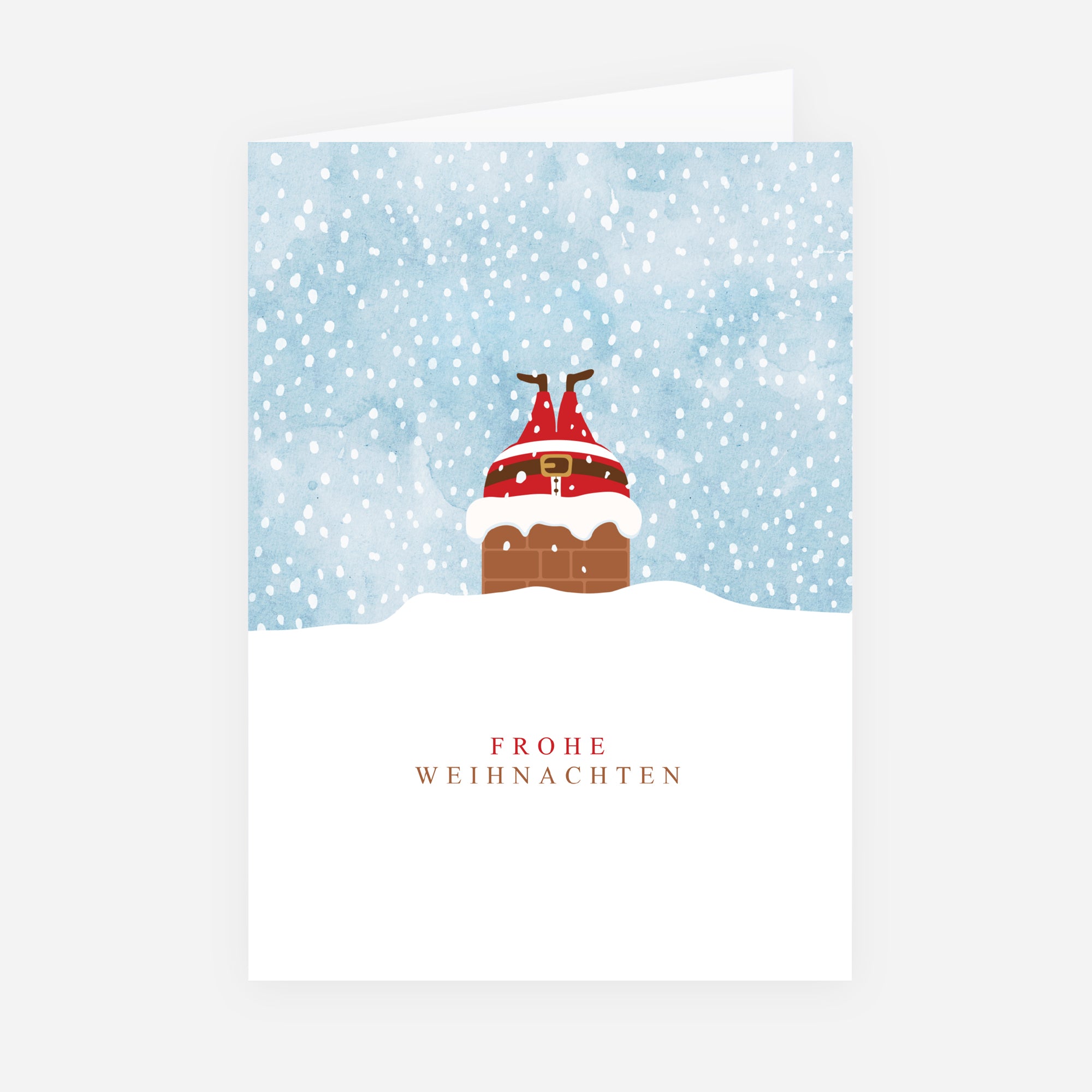Weihnachtsüberraschung | Weihnachtskarte • Hochformat klappbar photo N° 1