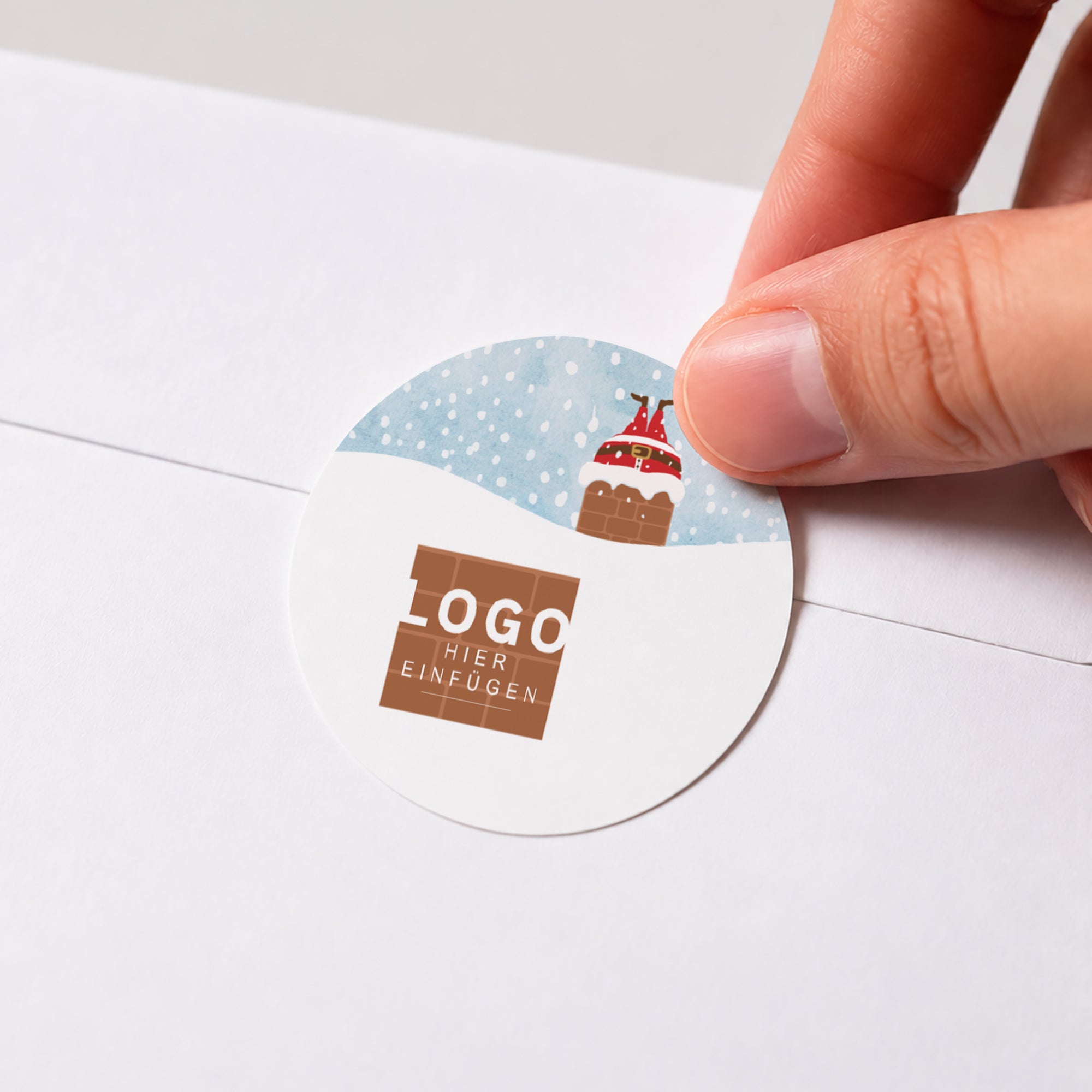 Weihnachtsüberraschung | Sticker • Rund photo N° 1