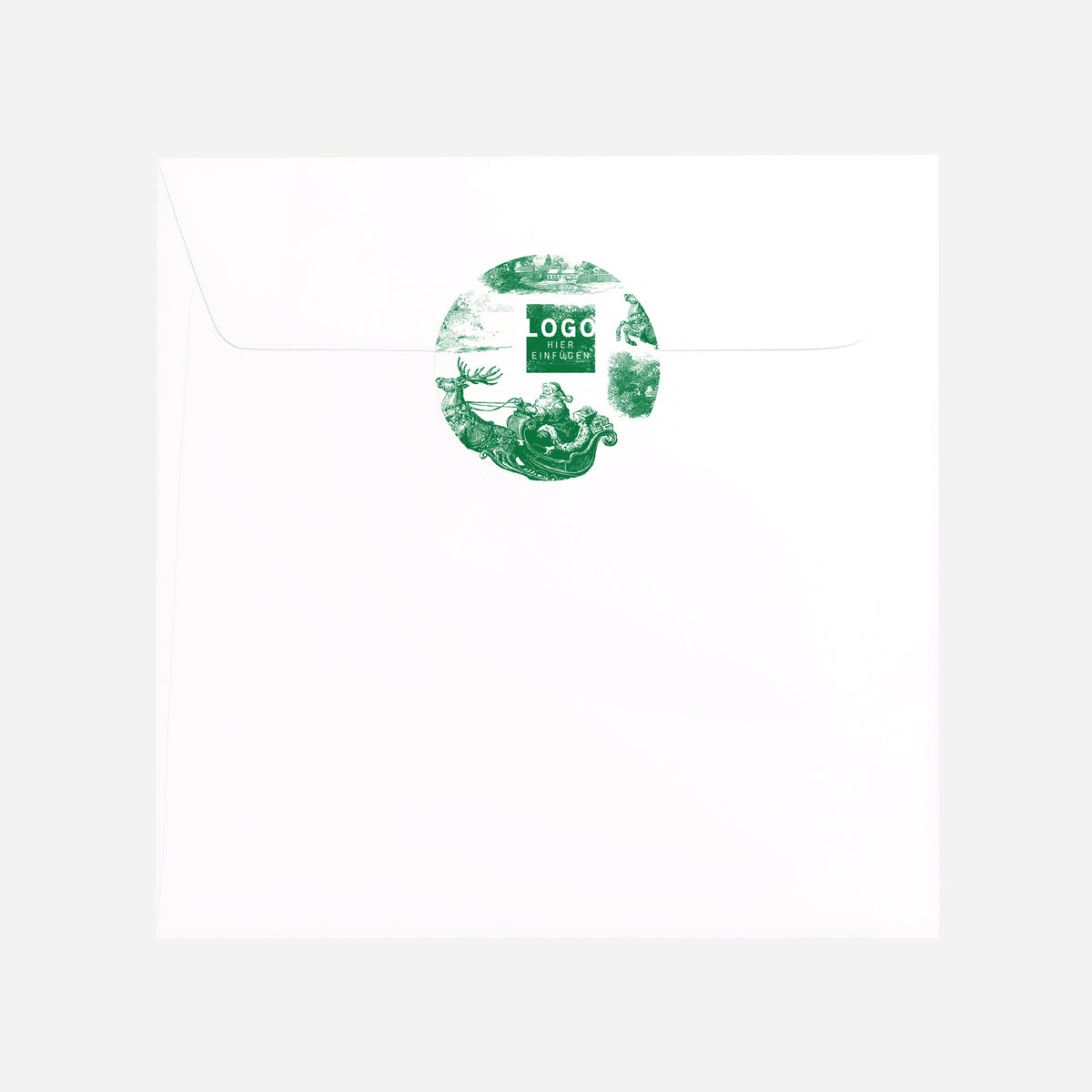 Winterliche Reise | Sticker • Rund photo N° 3