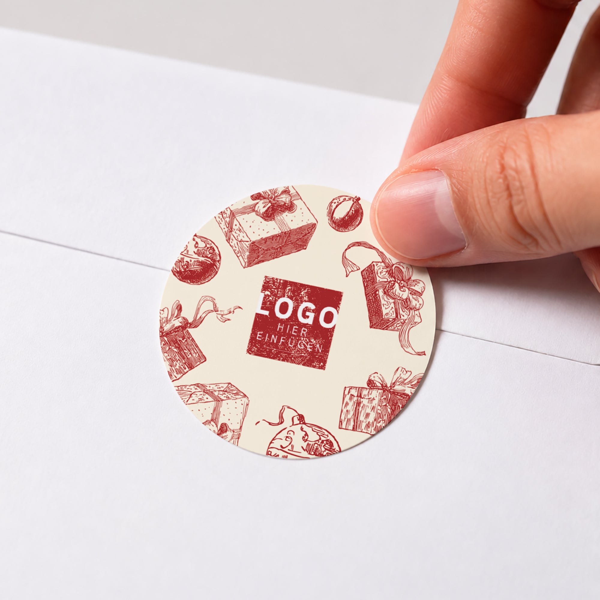 Festliche Tradition | Sticker • Rund photo N° 1