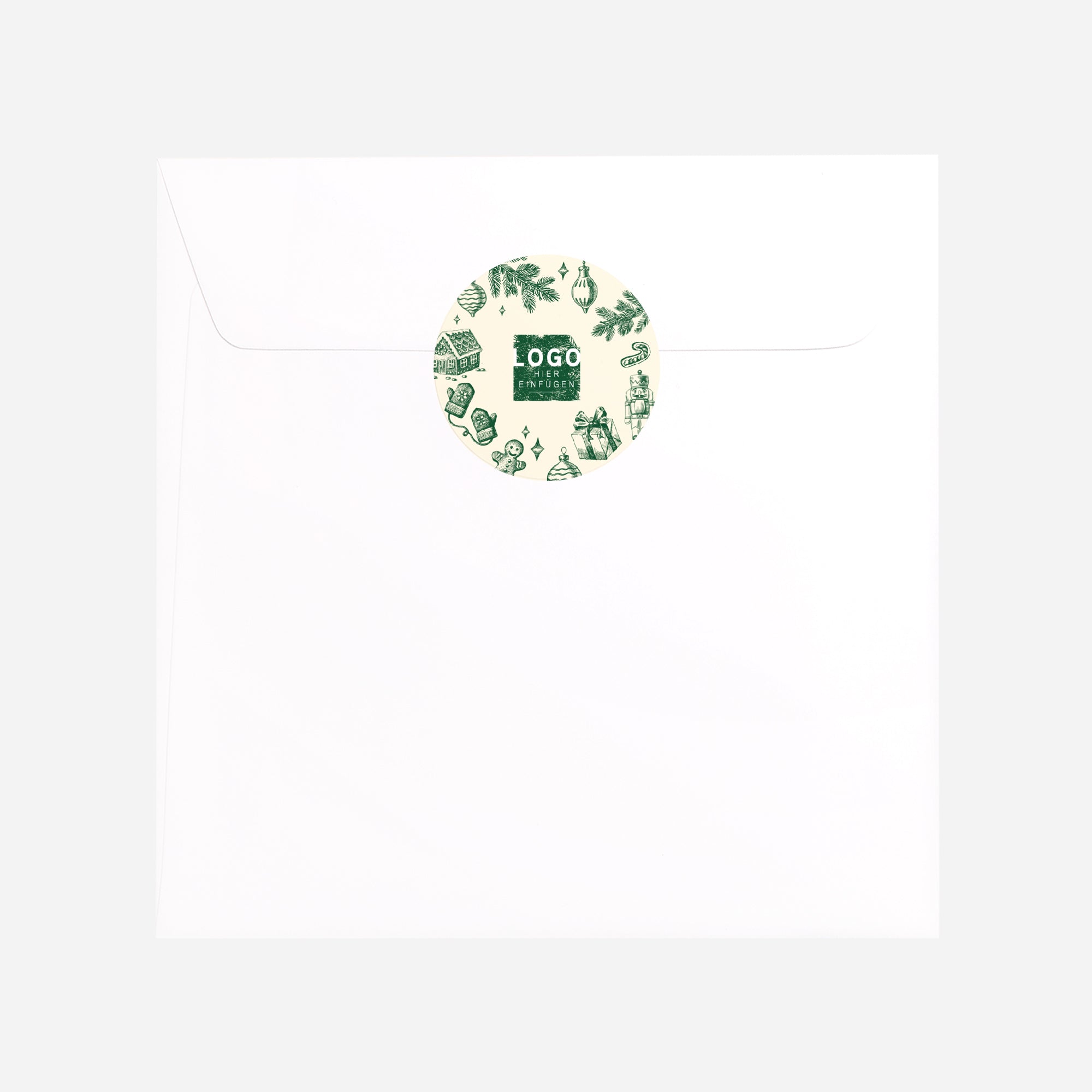 Festliche Erinnerungen | Sticker • Rund photo N° 3