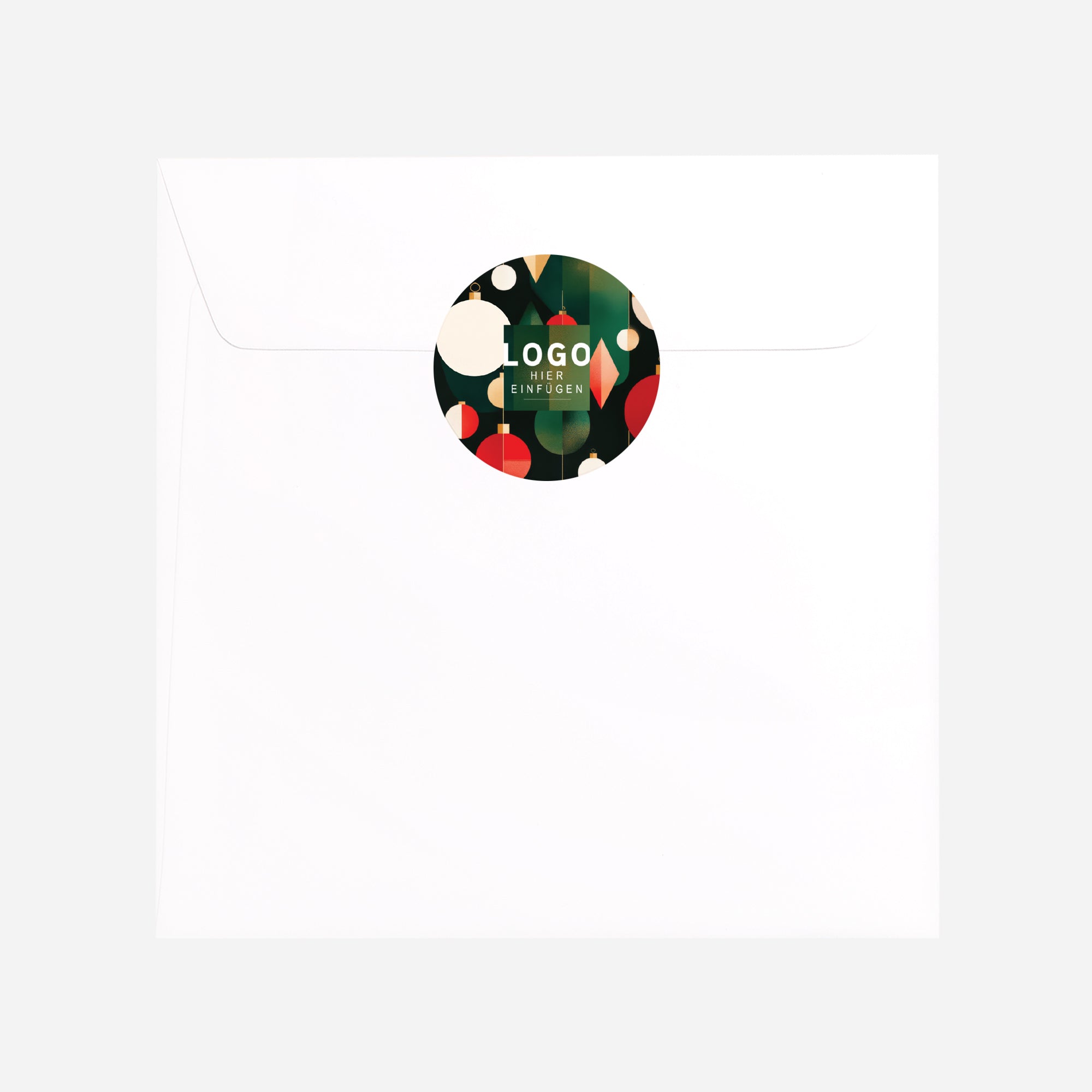 Zauberhafte Weihnachtskugeln | Sticker • Rund photo N° 3