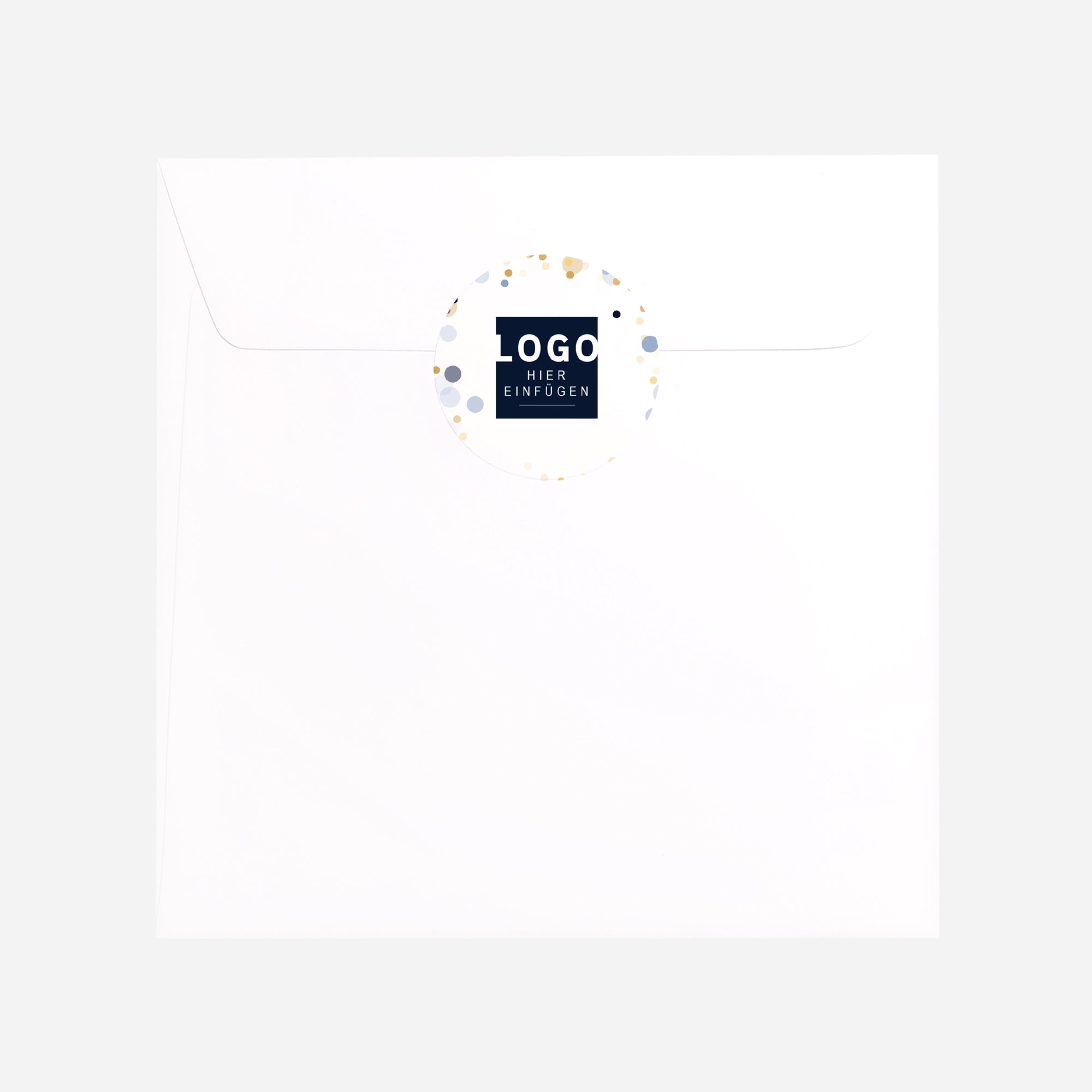 Goldene Eleganz | Sticker • Rund photo N° 3