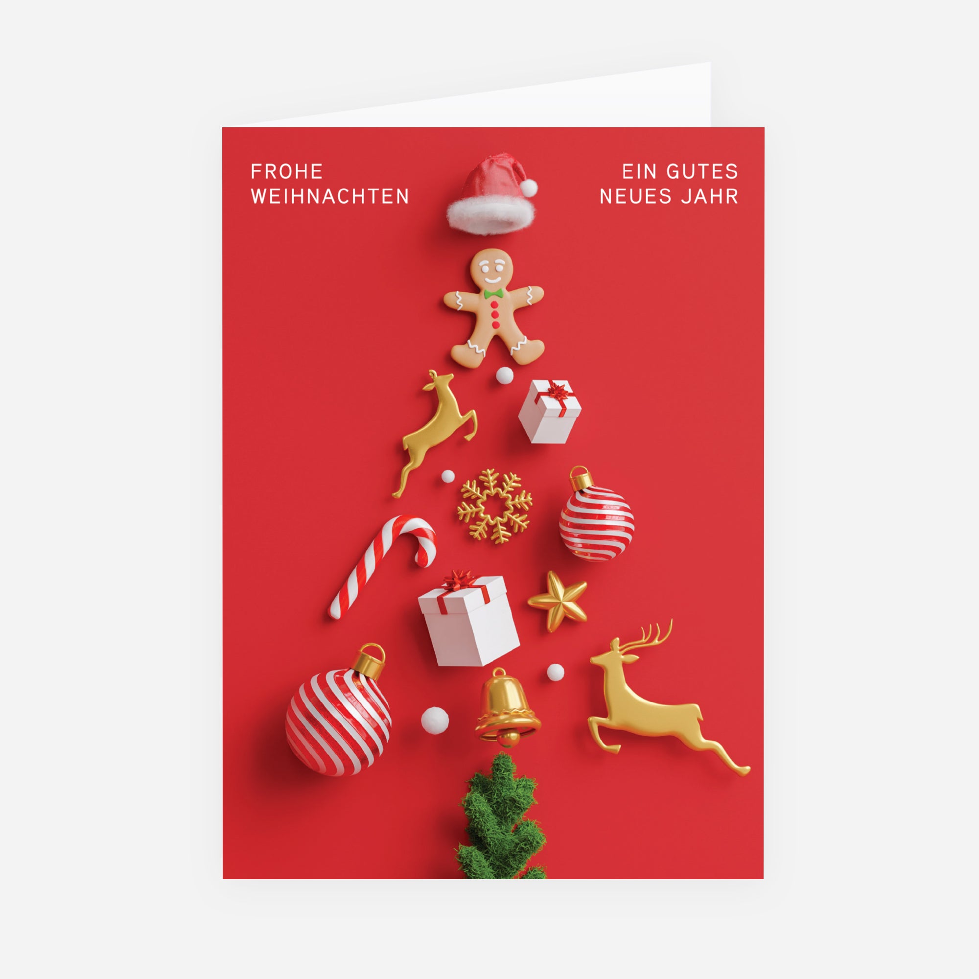 Zauber der Feiertage | Weihnachtskarte • Hochformat klappbar photo N° 1