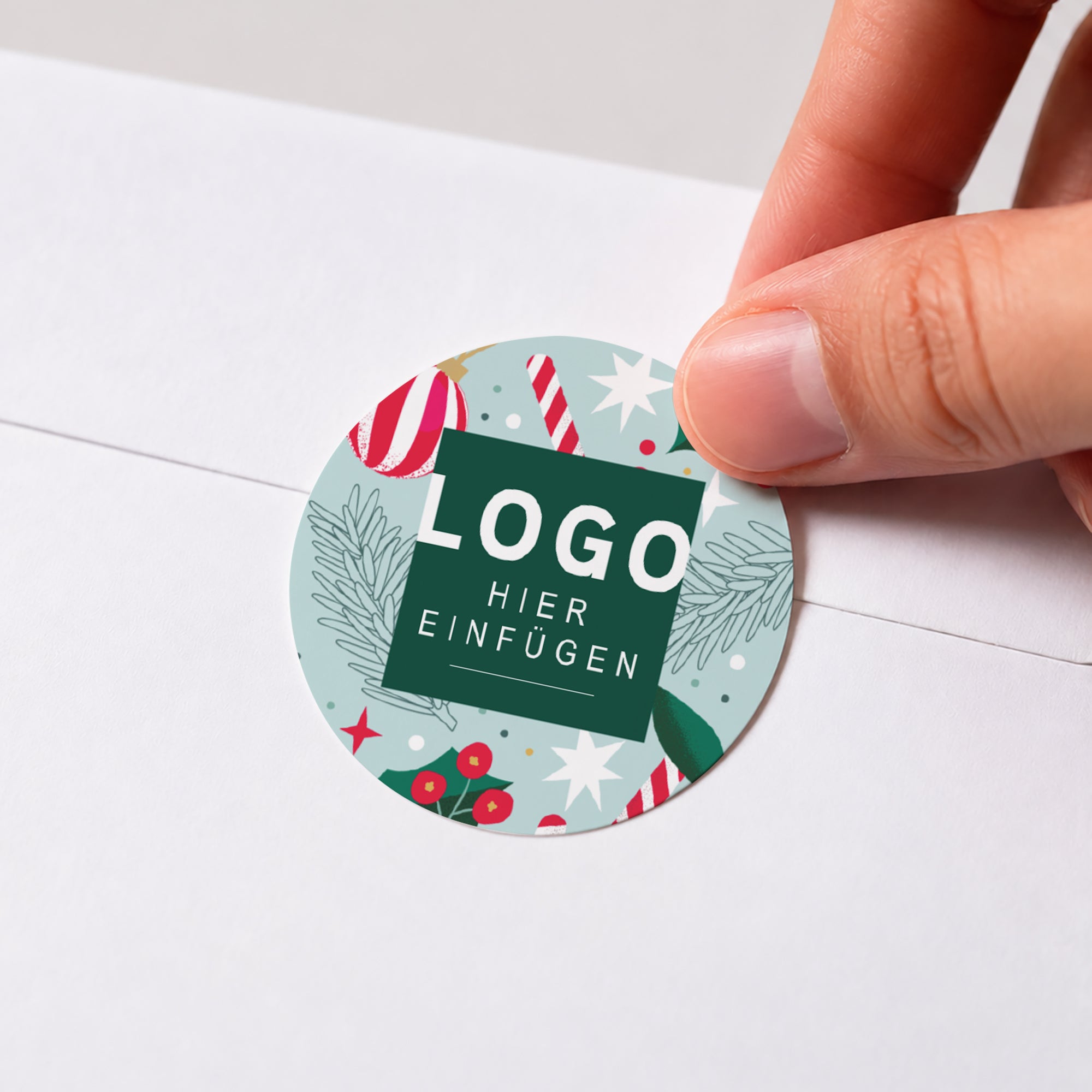 Weihnachtliche Köstlichkeiten | Sticker • Rund photo N° 1