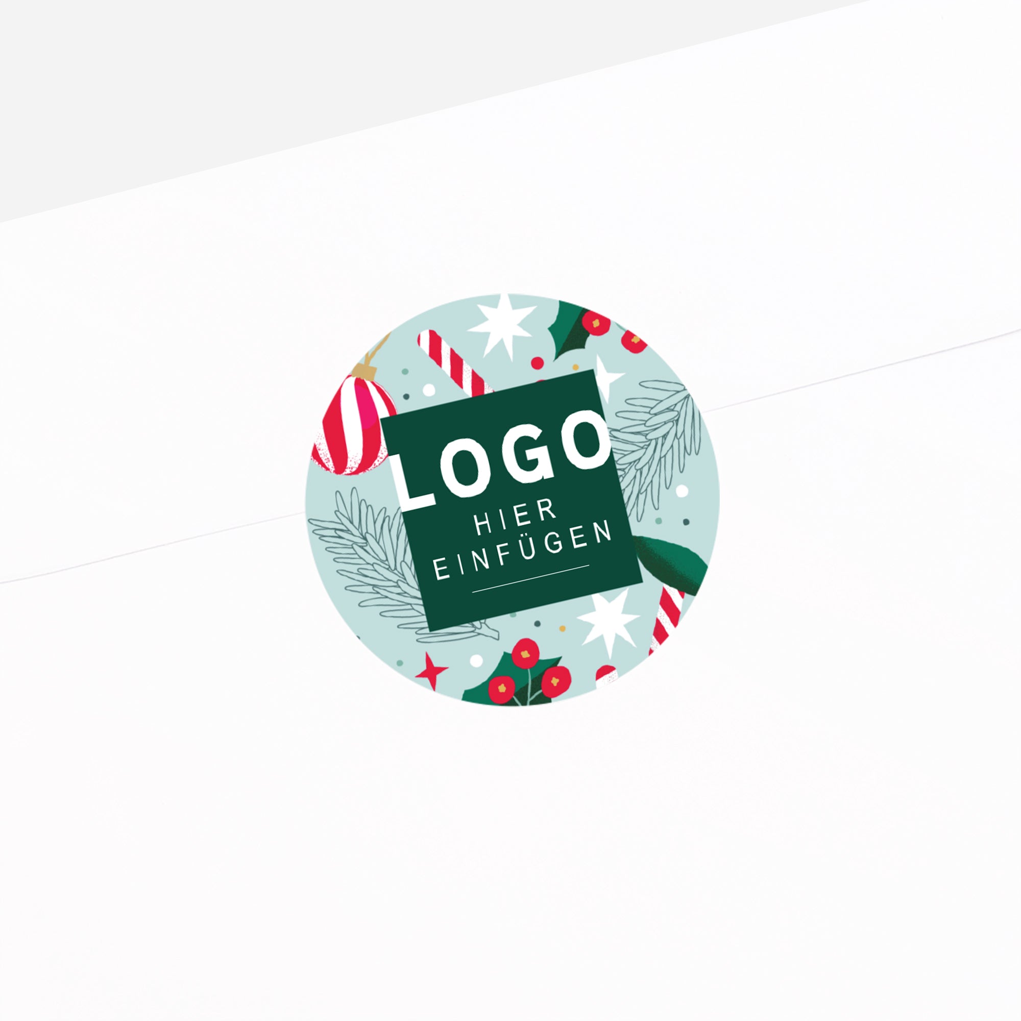 Weihnachtliche Köstlichkeiten | Sticker • Rund photo N° 2