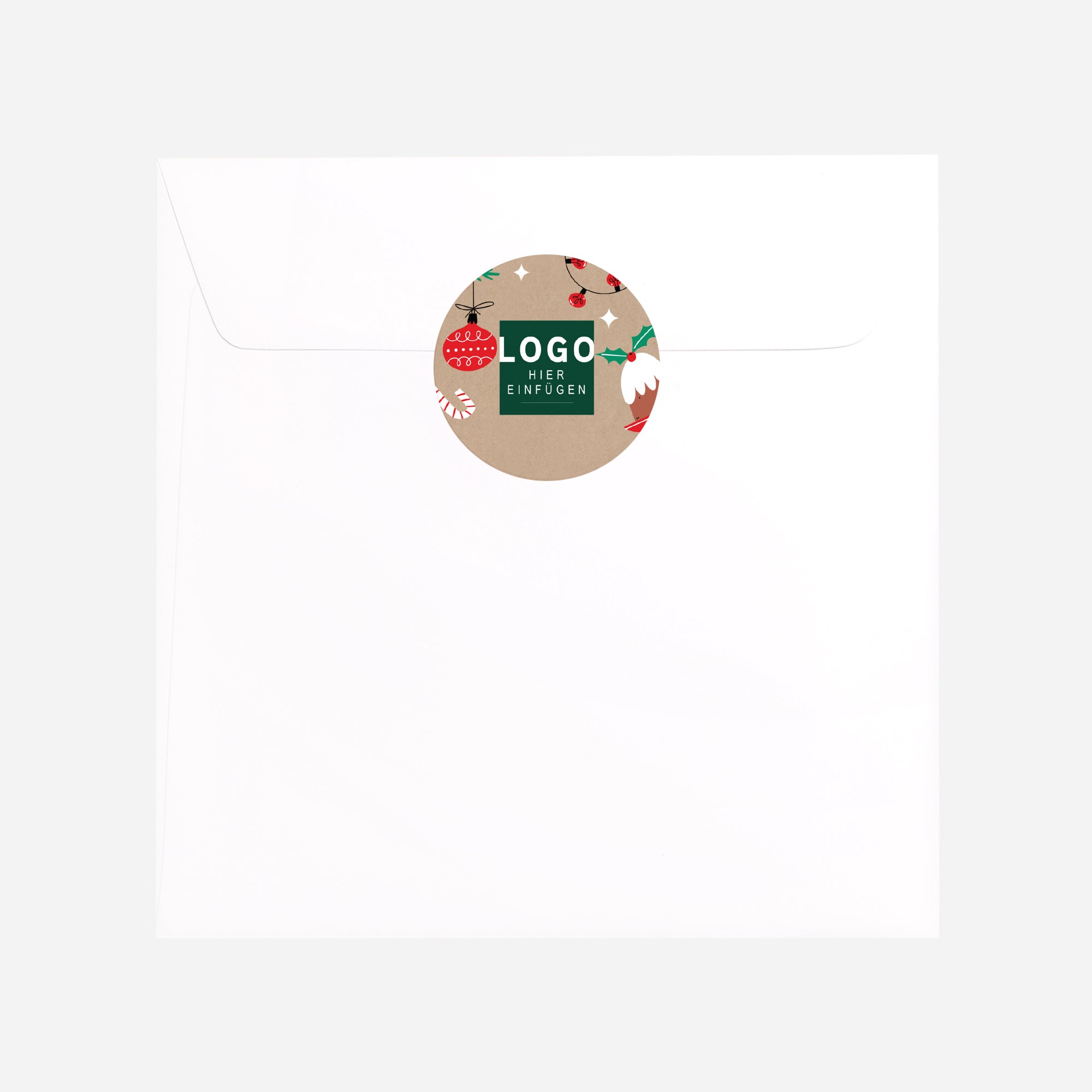 Weihnachten zu Hause | Sticker • Rund photo N° 3