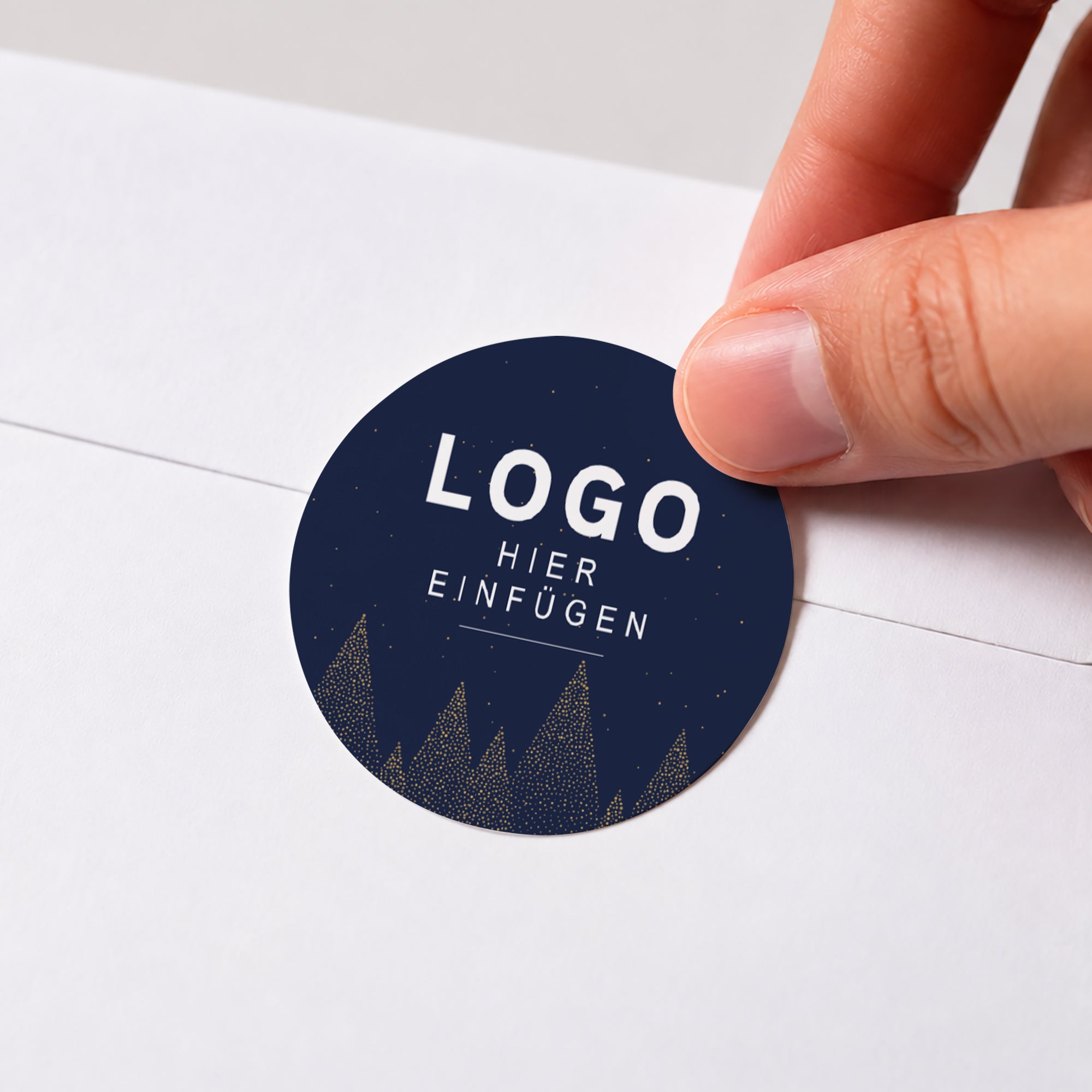 Goldener Wald | Sticker • Rund photo N° 1