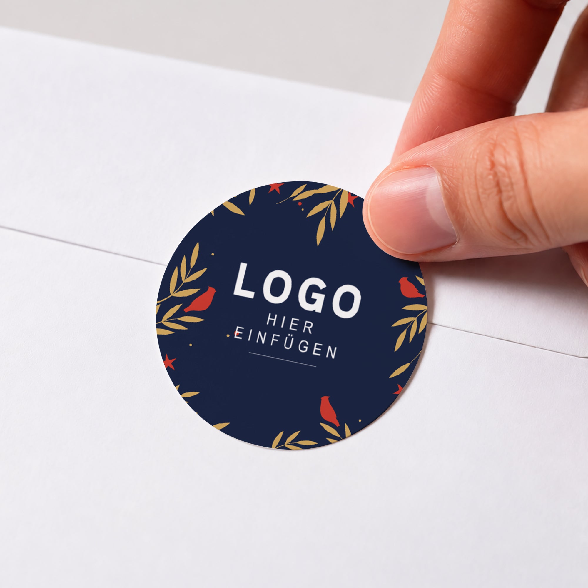 Verzauberter Tannenbaum | Sticker • Rund photo N° 1