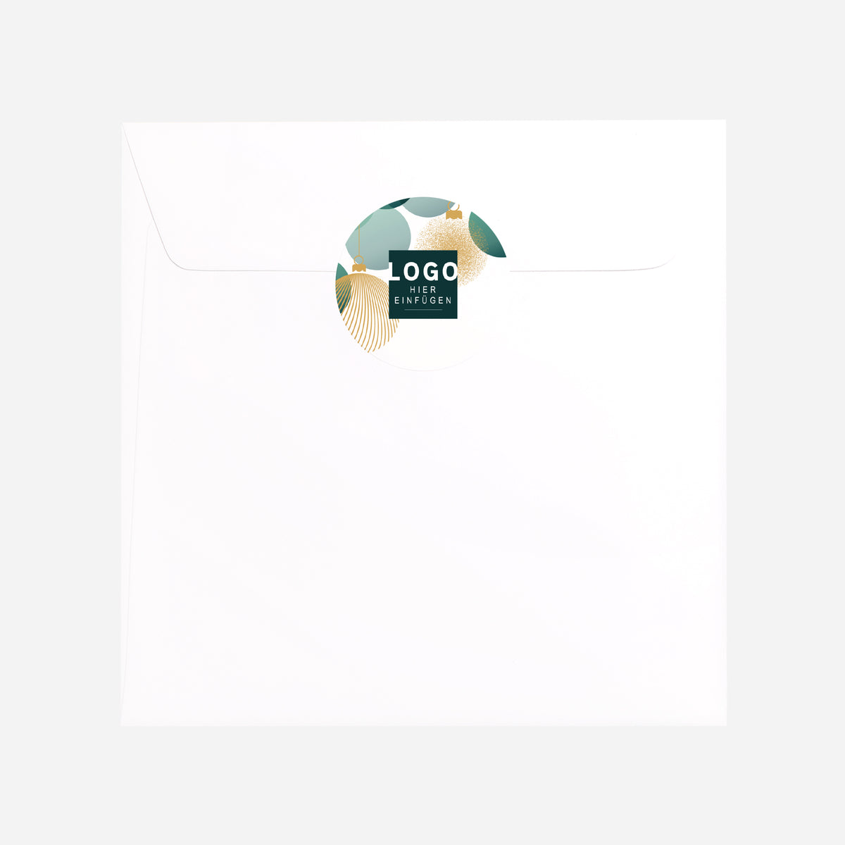 Goldene Ornamente | Sticker • Rund photo N° 3