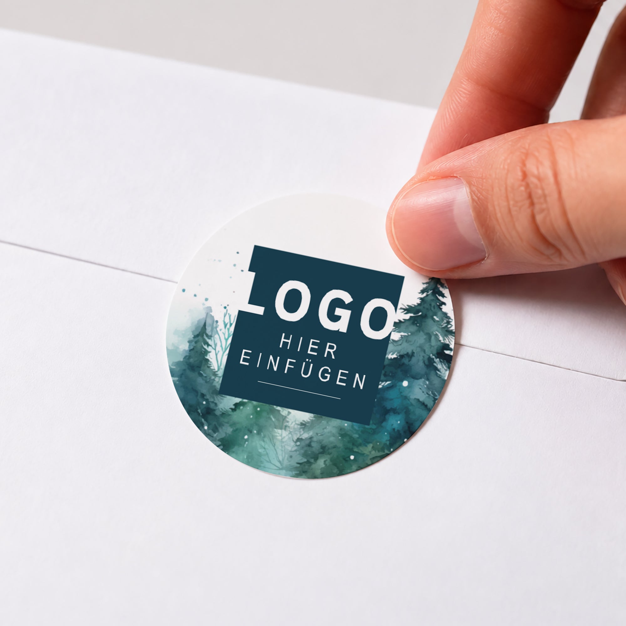 Waldnebel | Sticker • Rund photo N° 1