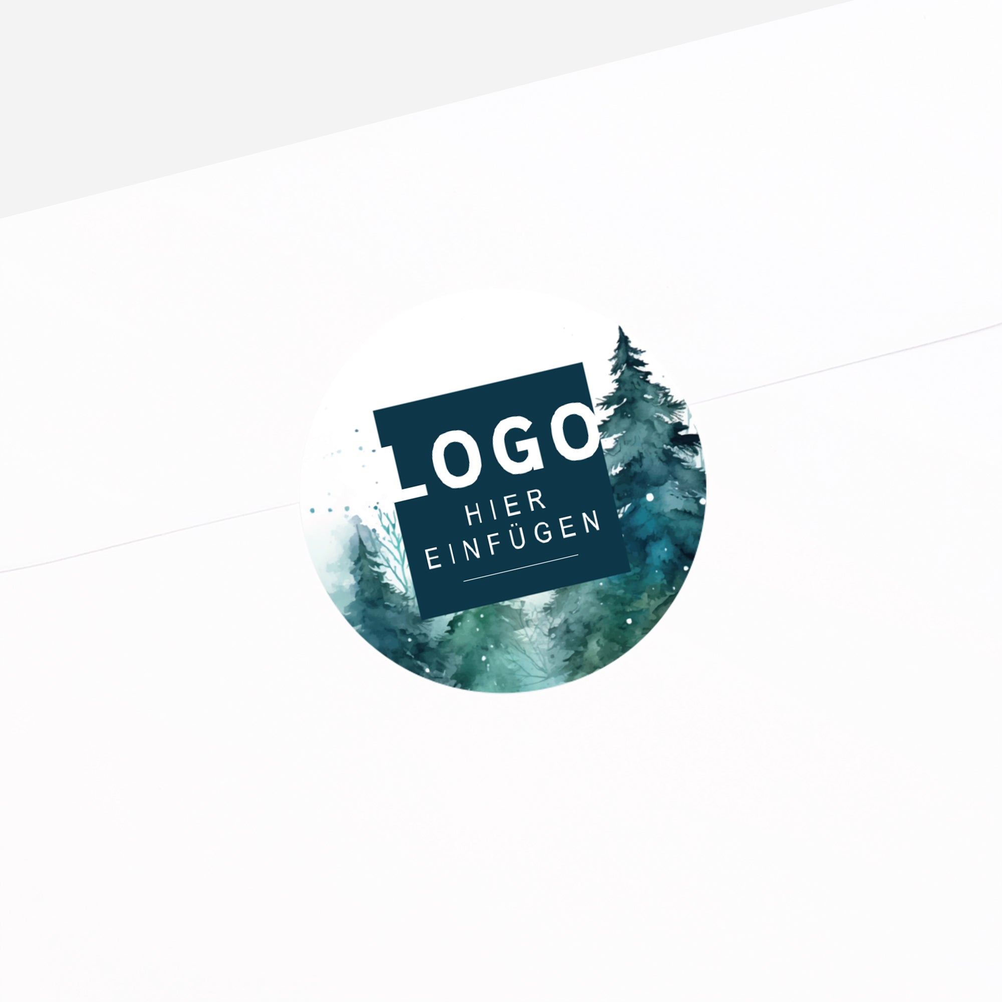 Waldnebel | Sticker • Rund photo N° 2