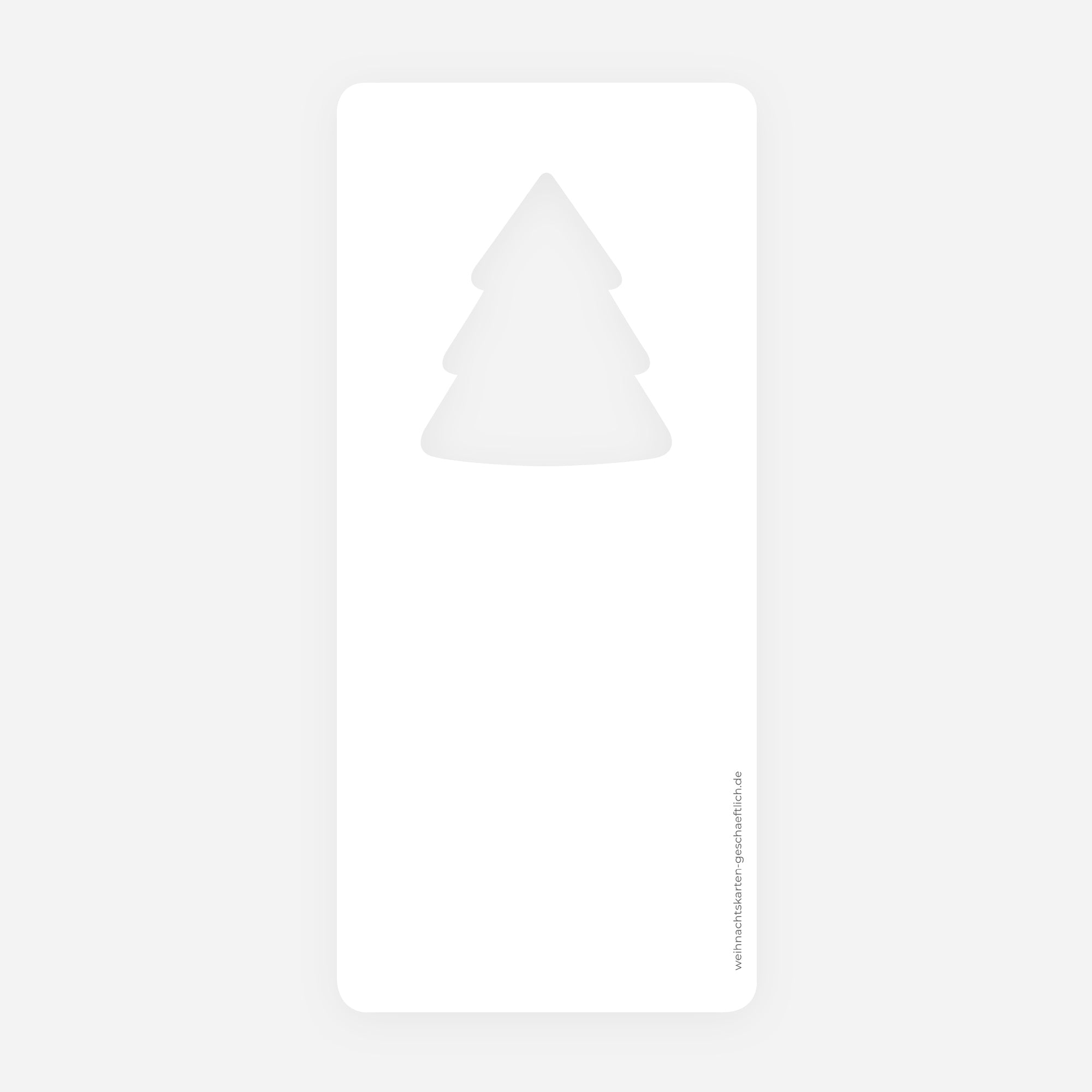 Mach es selbst | Weihnachtskarte • Ausgestanzter Tannenbaum photo N° 2